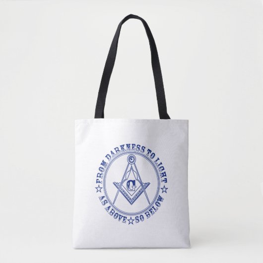 Freimaurersymbol Tasche (Vorderseite)