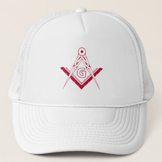 Freimaurersymbol Truckerkappe (Vorderseite)
