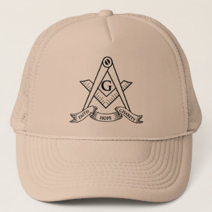 Freimaurersymbol Truckerkappe