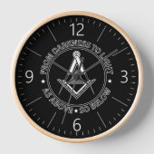 Freimaurersymbol Uhr (Vorderseite)