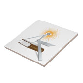 Freimaurersymbolen Fliese (Seite)