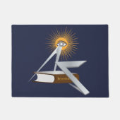 Freimaurersymbolen Fußmatte (Vorderseite)