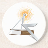 Freimaurersymbolen Getränkeuntersetzer (Vorne)