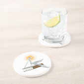 Freimaurersymbolen Getränkeuntersetzer (Seite)