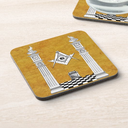 FreimaurerUntersetzer Untersetzer (Linke Seite)