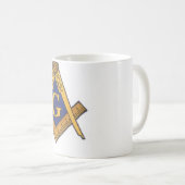 Freimaurerversorgung, von Schürze zu Uhren Kaffeetasse (VorderseiteRechts)