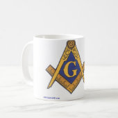 Freimaurerversorgung, von Schürze zu Uhren Kaffeetasse (Vorderseite Links)