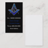 FreimaurerVisitenkarte 2 Visitenkarte (Vorne/Hinten)