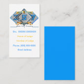 FreimaurerVisitenkarte Visitenkarte (Vorne/Hinten)