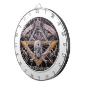 Freimaurervorzug Dartscheibe (Vorderseite rechts)