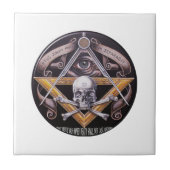 Freimaurervorzug Fliese (Vorderseite)
