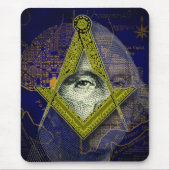 Freimaurerwashington Mousepad (Vorne)