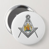 Freimaurerzeichen Button (Vorne & Hinten)