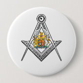 Freimaurerzeichen Button (Vorderseite)