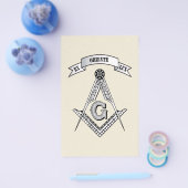 Freimaurerzeichen Flyer (Einzeln)