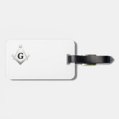 Freimaurerzeichen Gepäckanhänger (Rückseite horizontal)