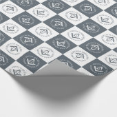 Freimaurerzeichen Geschenkpapier (Ecke)
