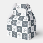 Freimaurerzeichen Geschenkschachtel (Vorderseite)