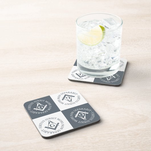 Freimaurerzeichen Getränkeuntersetzer (Rechte Seite)