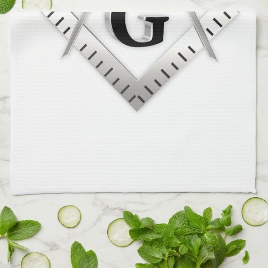 Freimaurerzeichen Handtuch (Gefaltet)