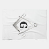 Freimaurerzeichen Handtuch (Horizontal)