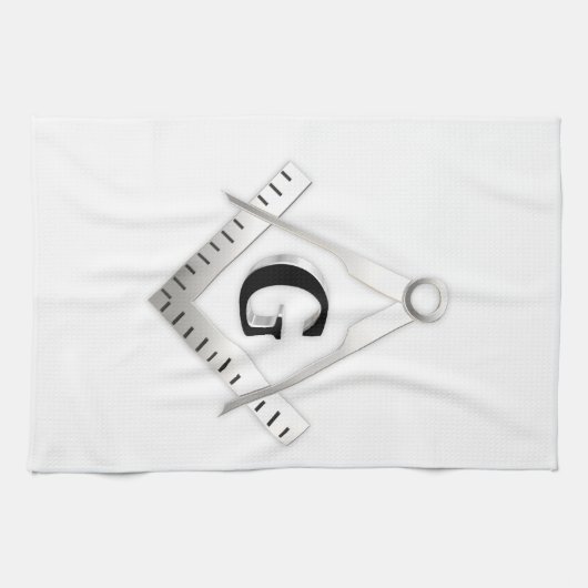 Freimaurerzeichen Handtuch (Horizontal)