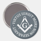 Freimaurerzeichen Magnet (Vorderseite/Rückseite)