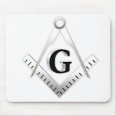 Freimaurerzeichen Mousepad (Vorne)