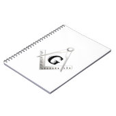 Freimaurerzeichen Notizblock (Linke Seite)