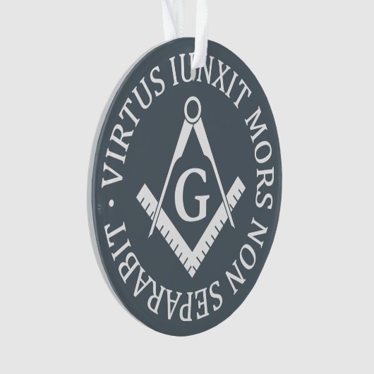 Freimaurerzeichen Ornament (Vorderseite)