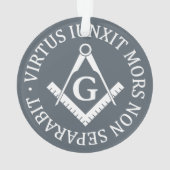 Freimaurerzeichen Ornament (Rückseite)