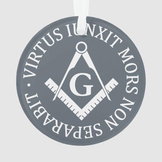 Freimaurerzeichen Ornament (Rückseite)