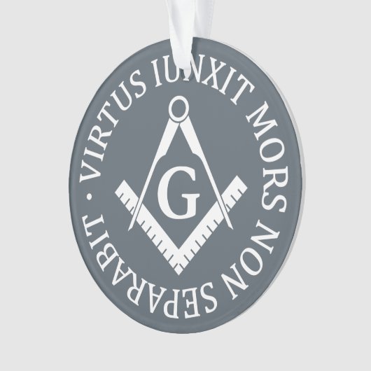 Freimaurerzeichen Ornament (Vorderseite)