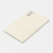 Freimaurerzeichen Post-it Klebezettel (angewinkelt)