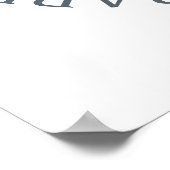 Freimaurerzeichen Poster (Ecke)