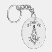 Freimaurerzeichen Schlüsselanhänger (Vorderseite links)