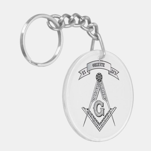 Freimaurerzeichen Schlüsselanhänger (Vorderseite links)