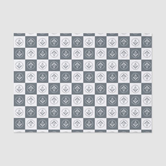 Freimaurerzeichen Seidenpapier (Vorderseite)