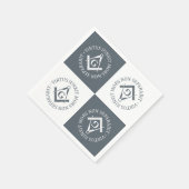 Freimaurerzeichen Serviette (Ecke)