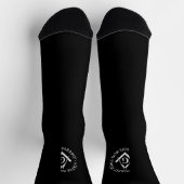 Freimaurerzeichen Socken (Oben)