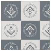 Freimaurerzeichen Stoff (Nahaufnahme)