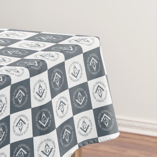 Freimaurerzeichen Tischdecke (Beispiel)