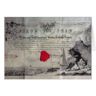 Freimaurerzertifikat, 1785