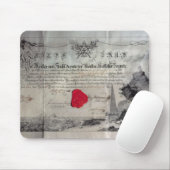 Freimaurerzertifikat, 1785 mousepad (Mit Mouse)