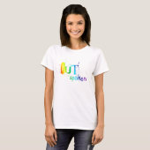 Freimütig (Regenbogen) T-Shirt (Vorne ganz)