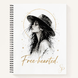 Freimütig. Sonderausgabe Boho-Personalisiertes Not Notizblock