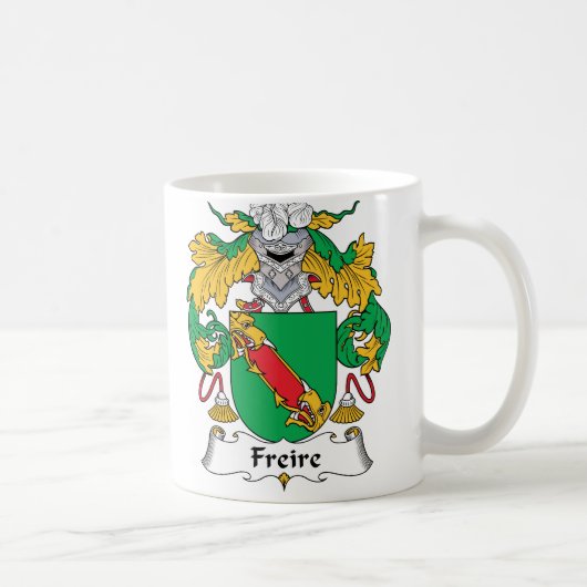 Freire Familienwappen Kaffeetasse (Rechts)