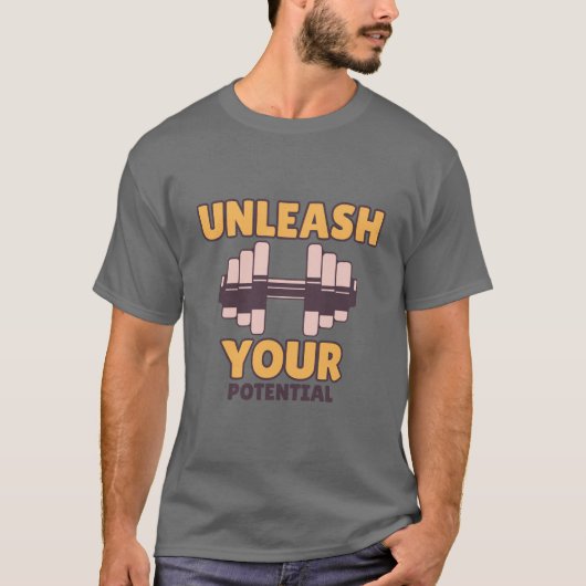 Freisetzen Sie Ihr potenzielles 50 50 T Shirt für (Vorderseite)