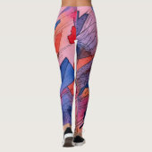 "Freisetztes Potenzial" Zeitgenössische Abstrakte Leggings (Rückseite)