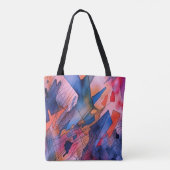 "Freisetztes Potenzial" Zeitgenössische Abstrakte Tasche (Rückseite)